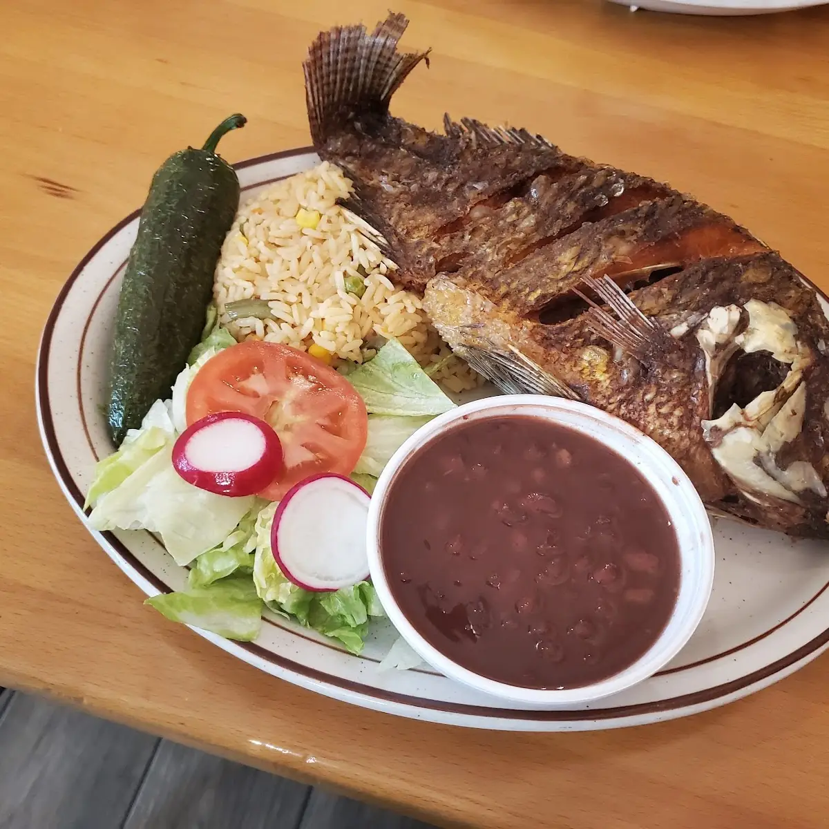 Mojarra Frita Fried Fish