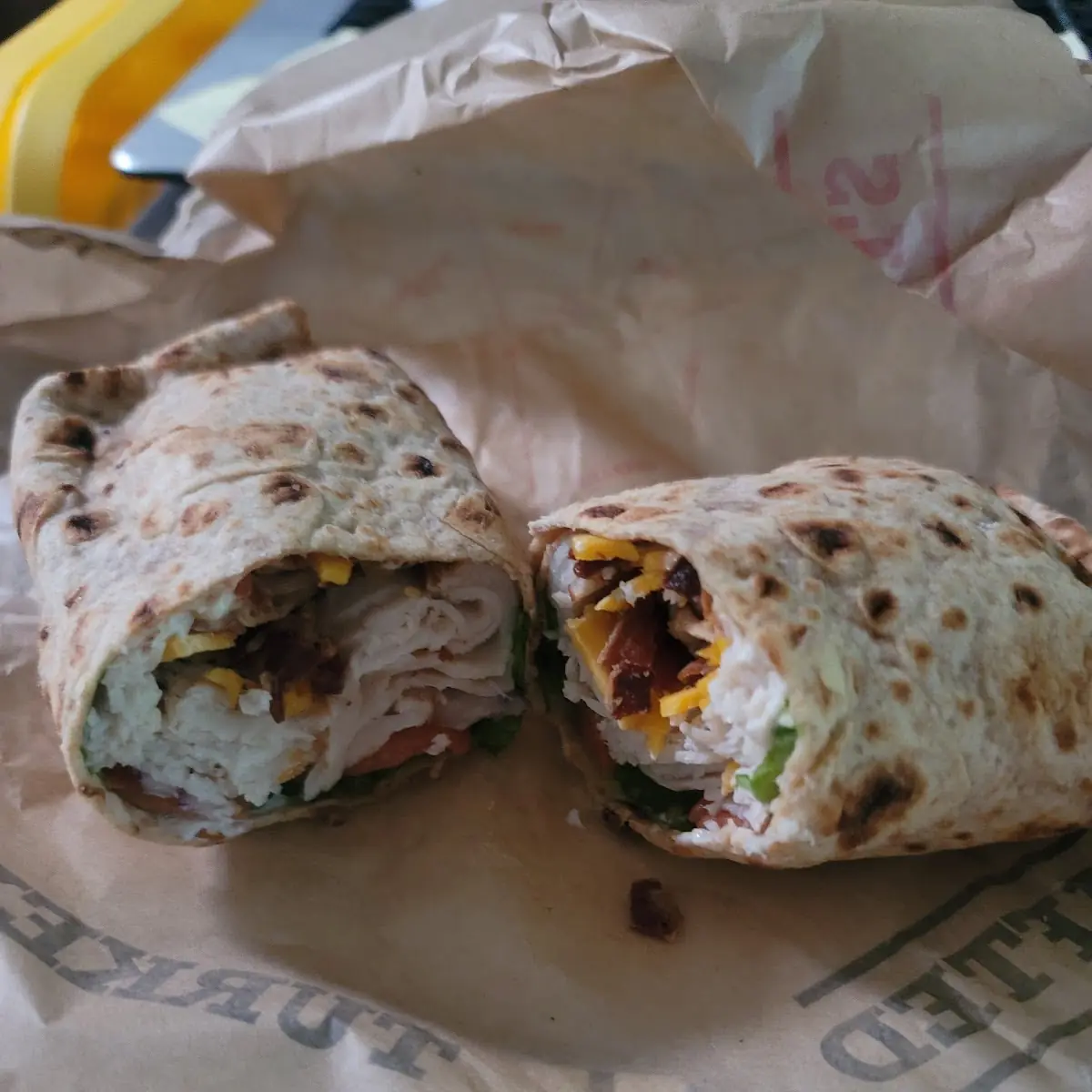 Turkey Bacon Ranch Wrap