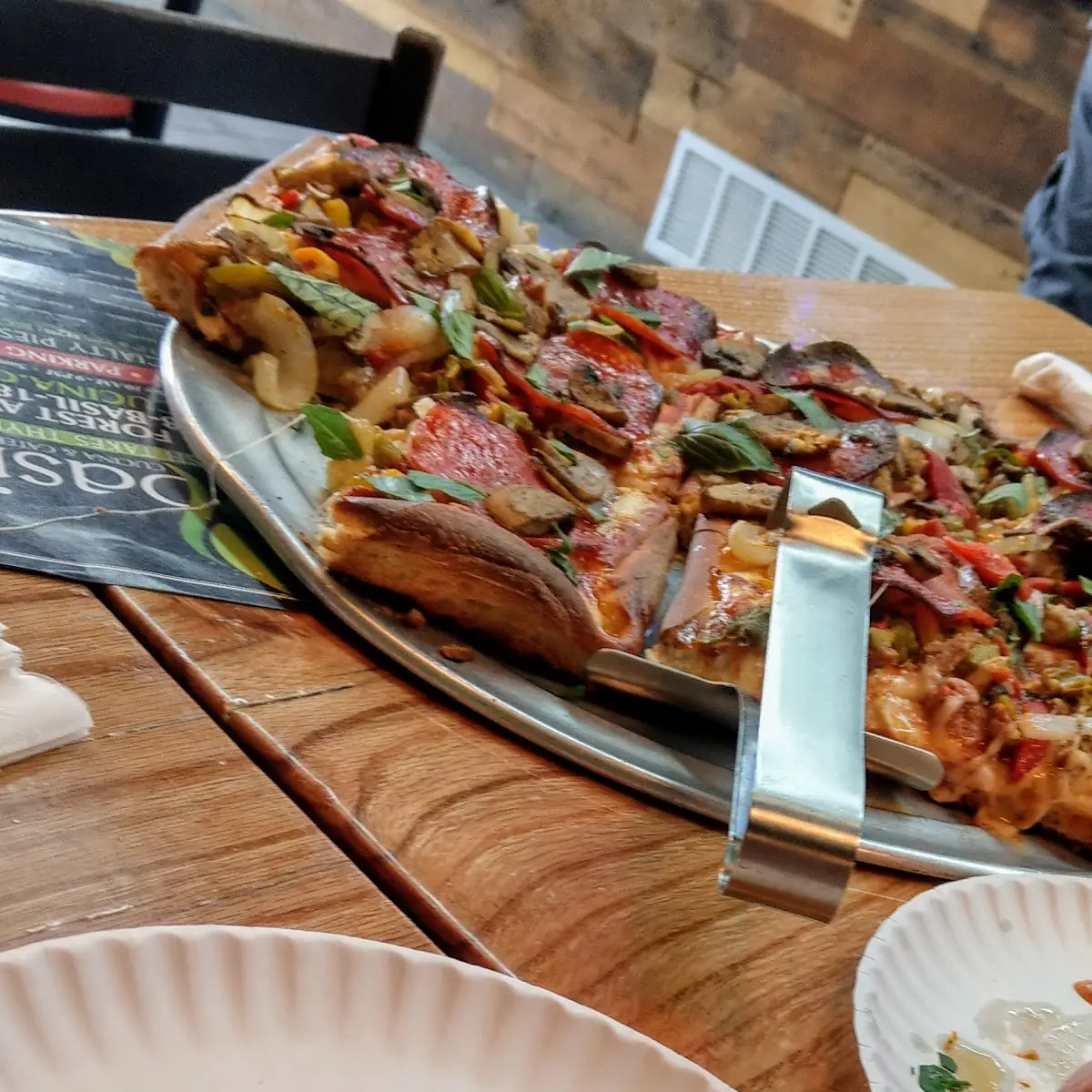 Garbage Pie Sicilian Pizza