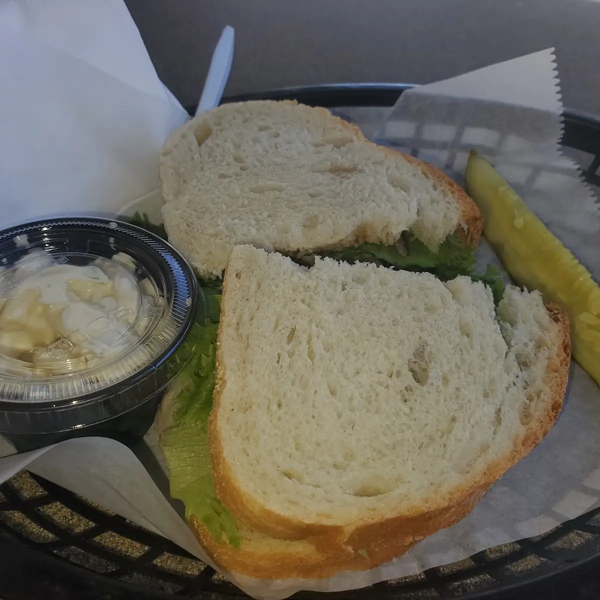 Club Sandwich N Potato Salad