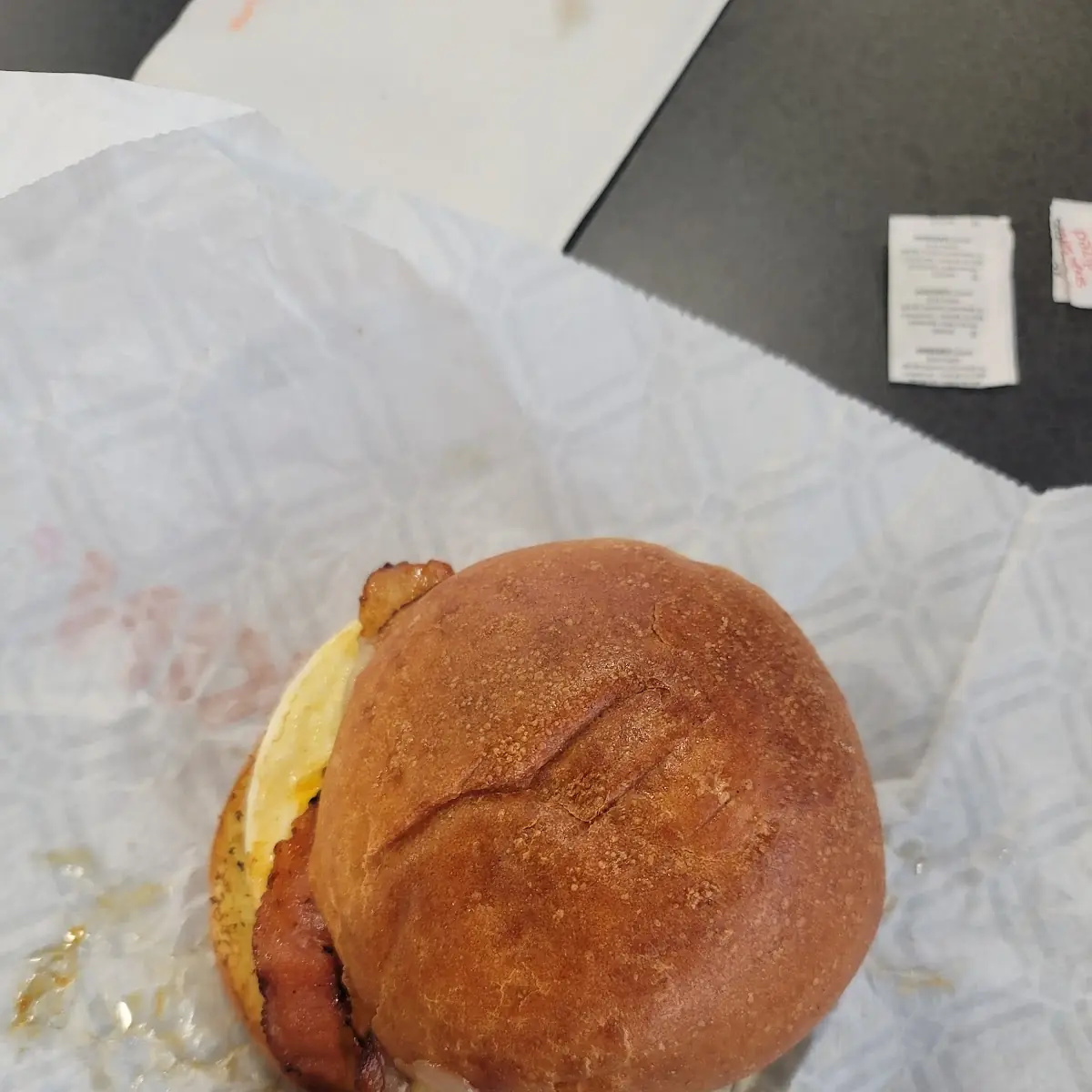 Hot Honey Bacon Sandwich
