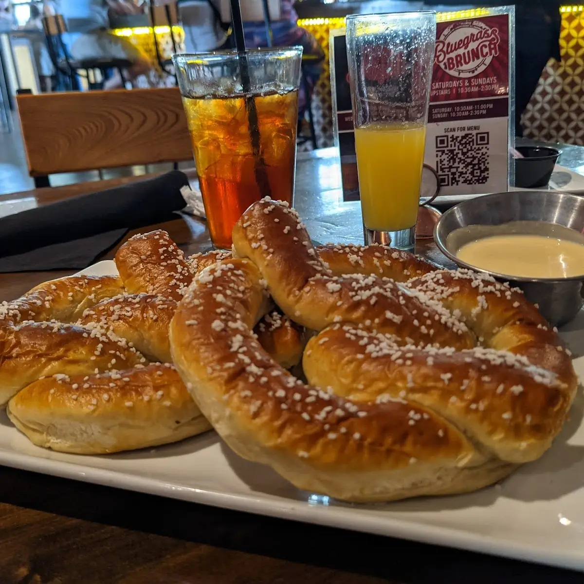 Pretzels with Beer Cheese