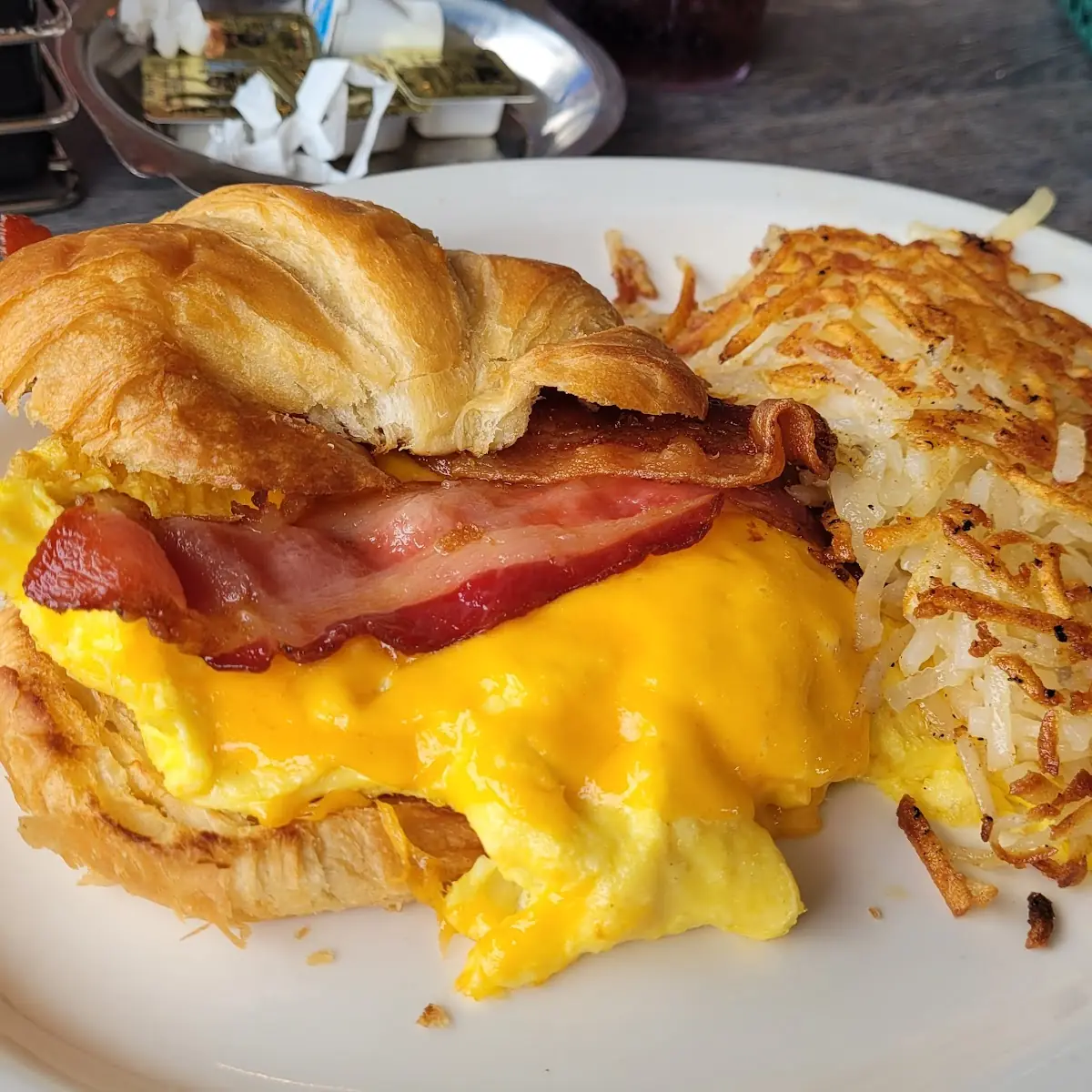 Bacon Egg & Cheese Croissant