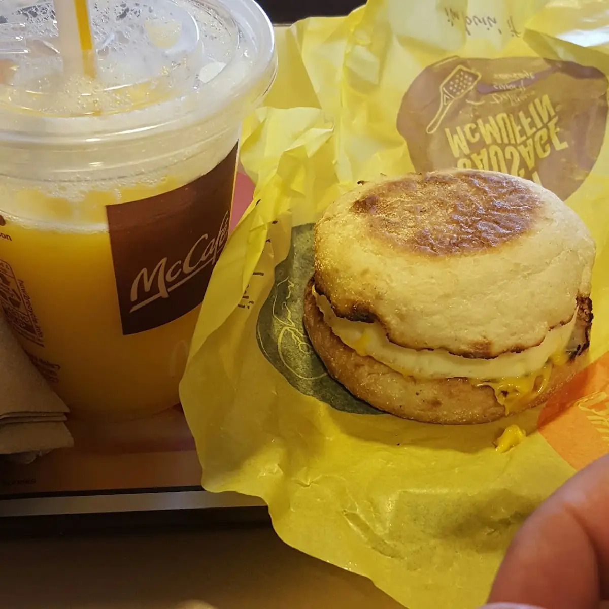 Egg and Cheese Sandwich