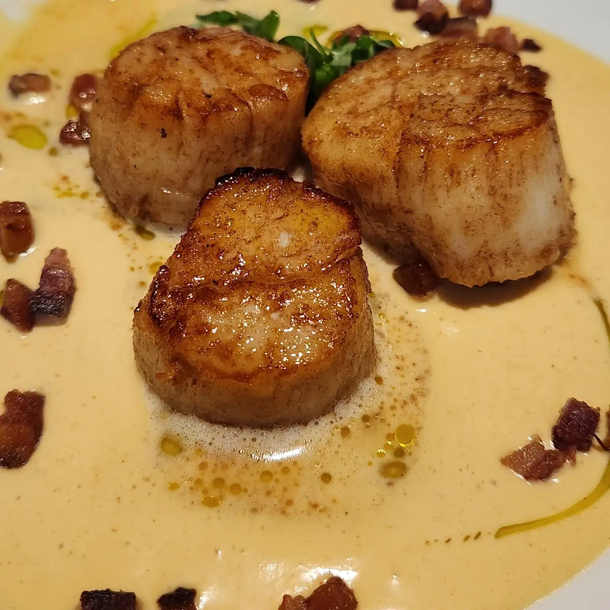 Seared Sea Scallops