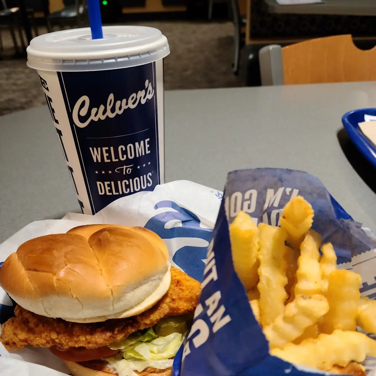 Crispy Chicken Sandwich Basket