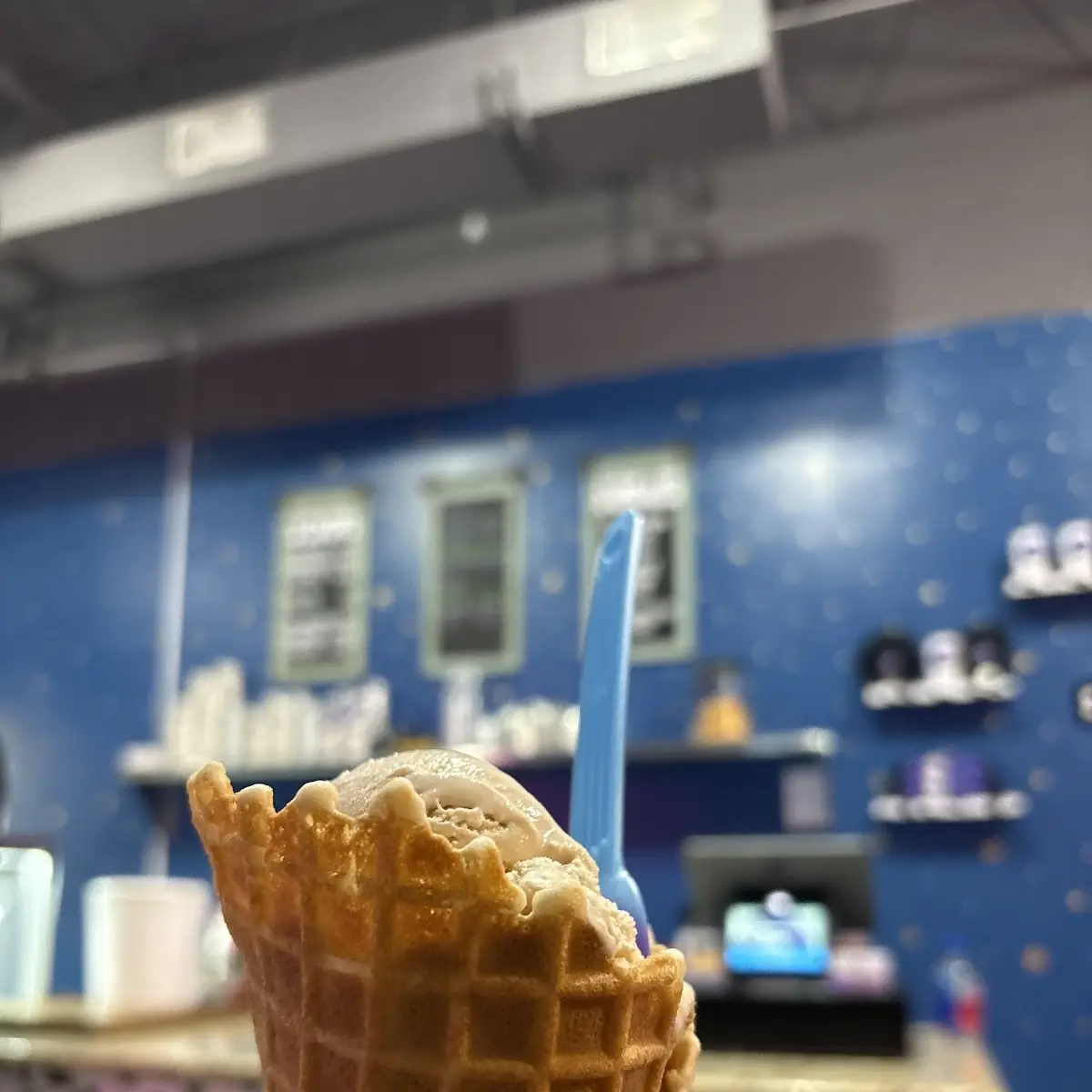 Snickerdoodle Maple Waffle Cone