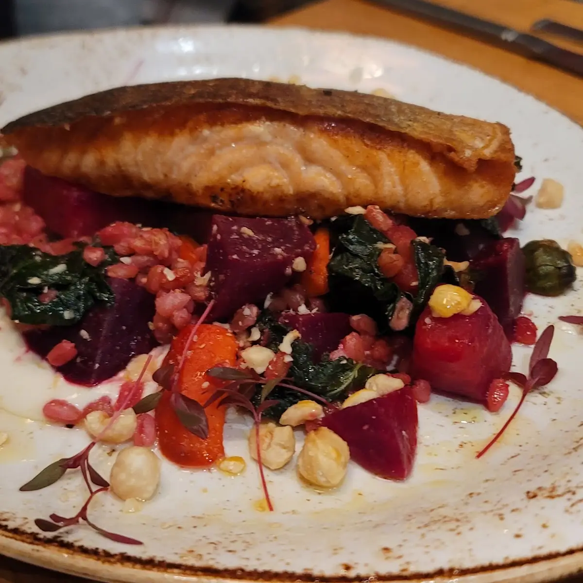 Seared Salmon