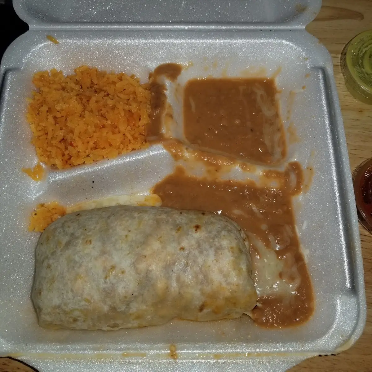 Chicken Burrito Dinner with Rice&Beans