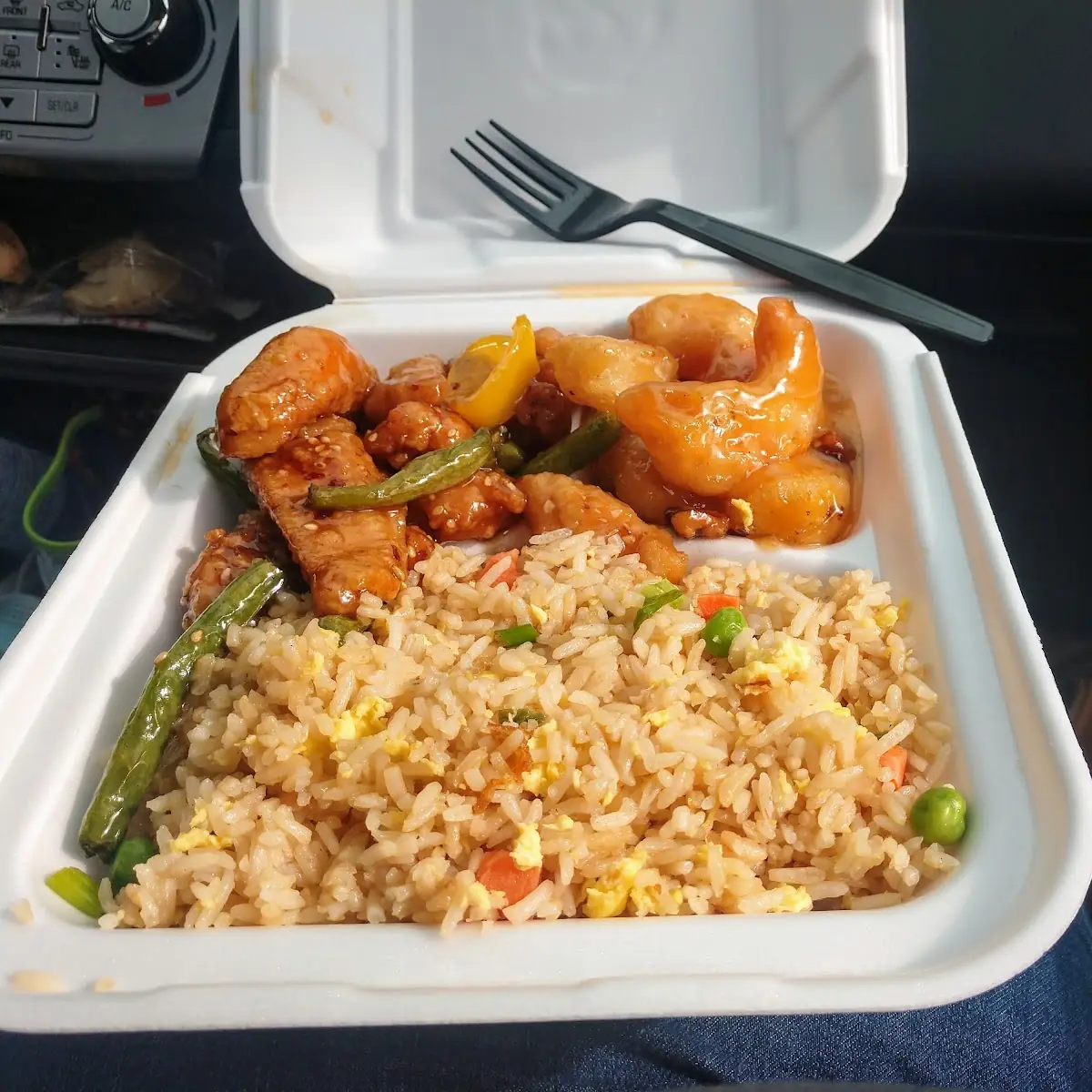 Honey Chicken Honey Walnut Shrimp