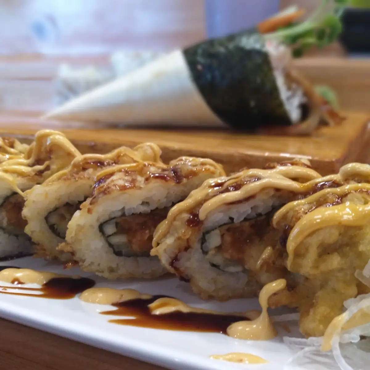 Deep Fried Spicy Tuna Roll