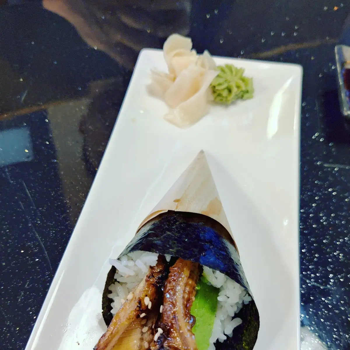 Eel & Avocado Hand Roll