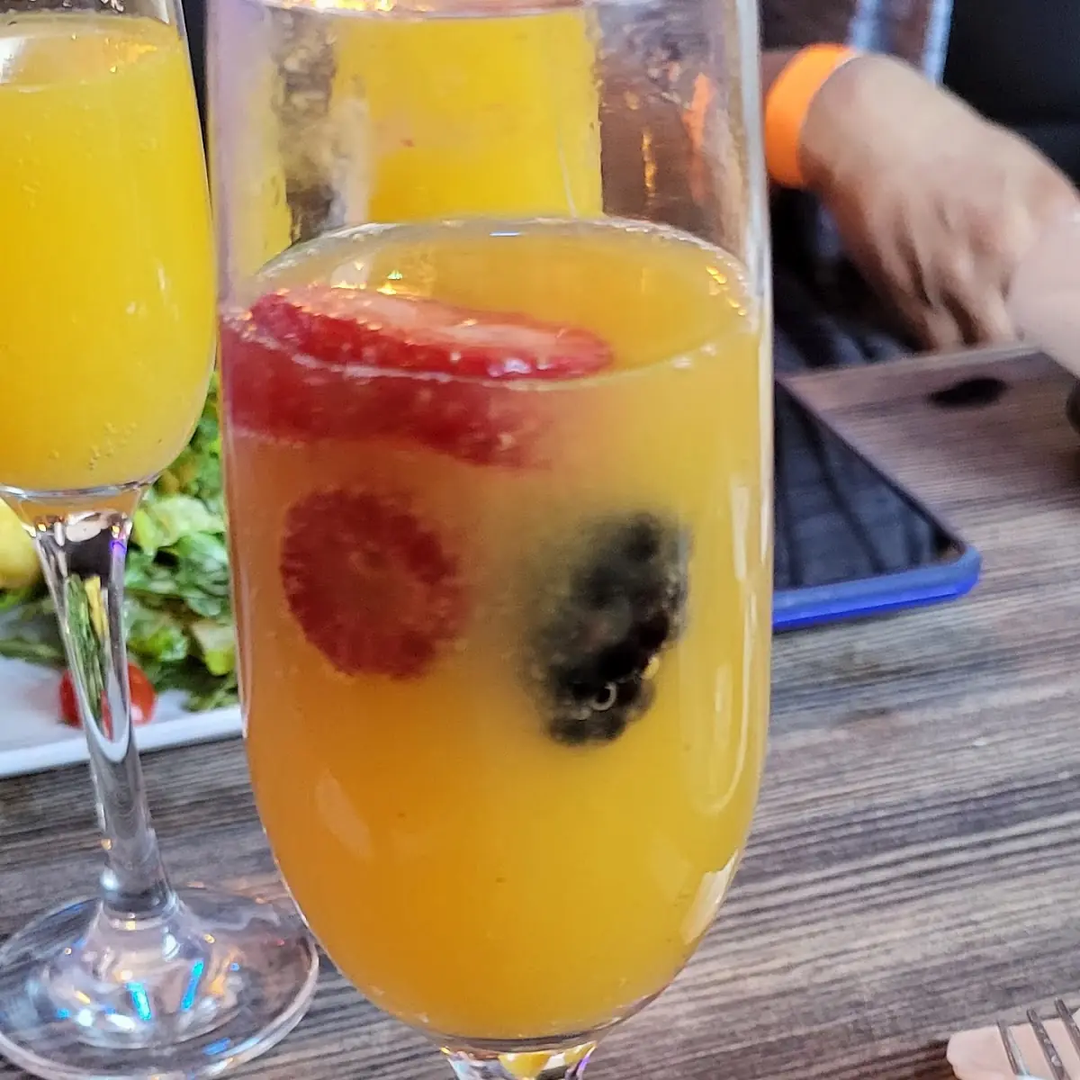 Passion Fruit Mimosas