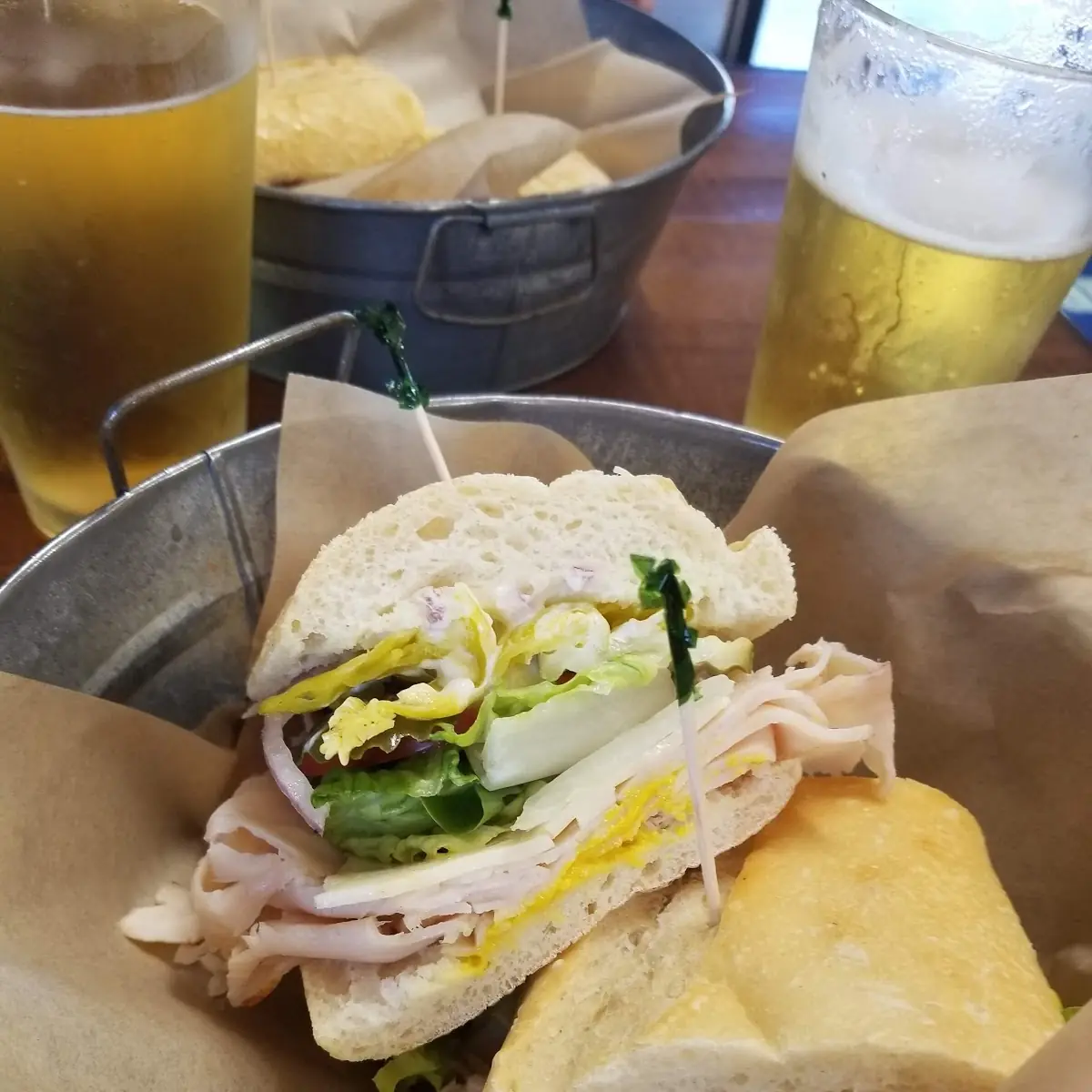 Smoked Turkey Breast Sandwich