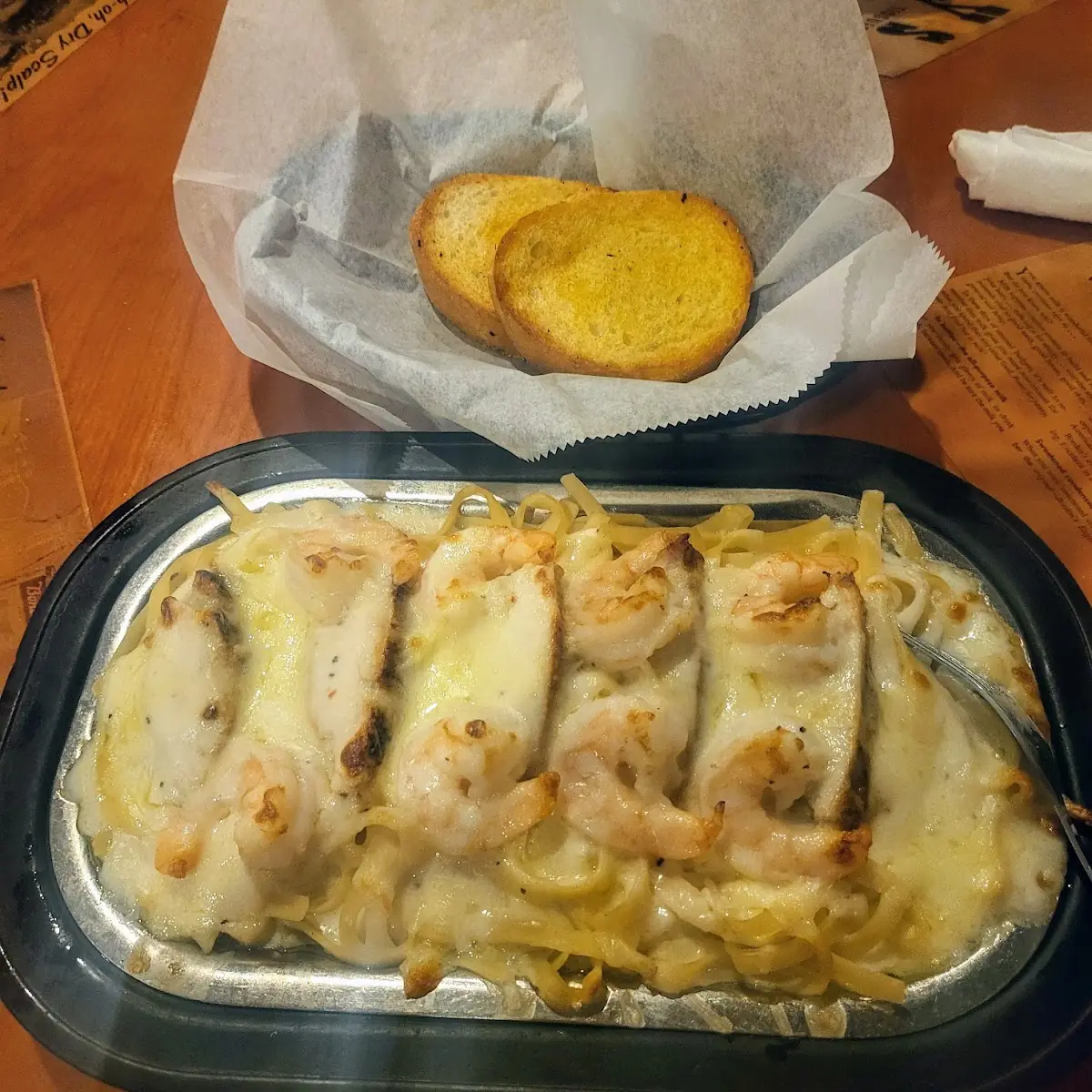 Shrimp Fettuccine
