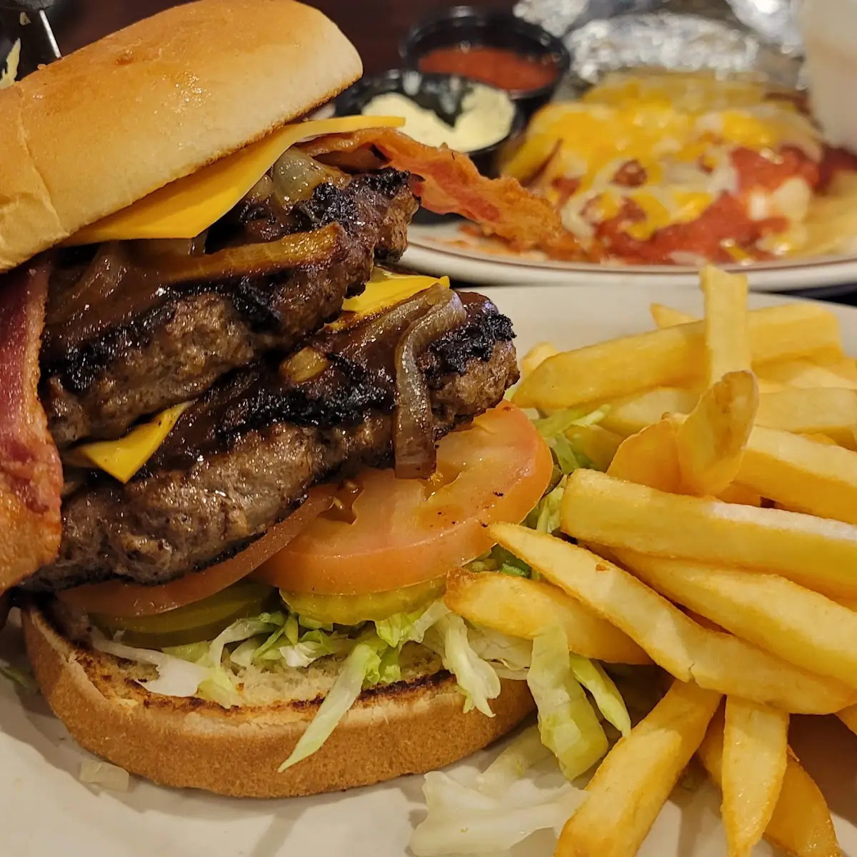 Bacon Double Cheeseburger