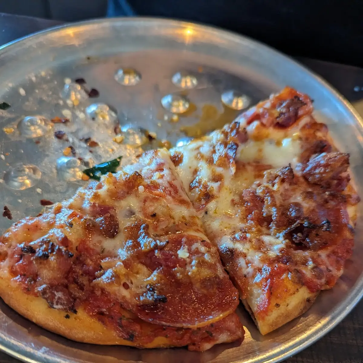 Pepperoni and Bacon Personal Pizza