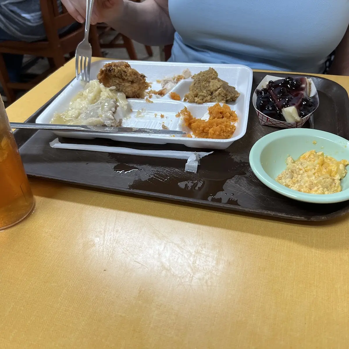 Fried Chicken Mashed Potatoes with Gravy