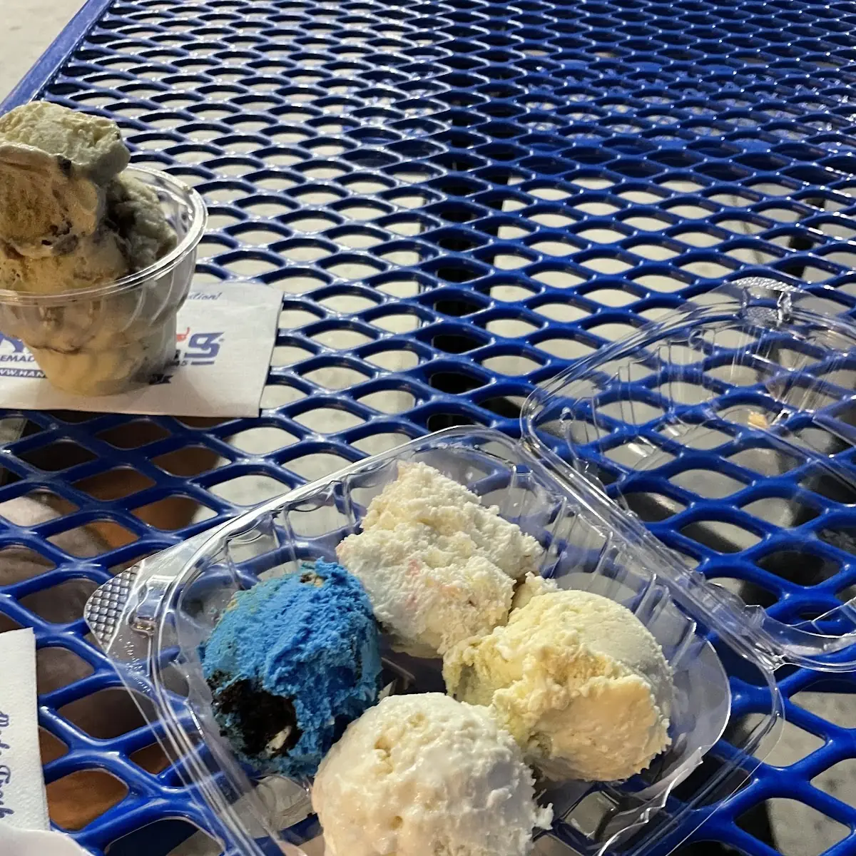 Ice Cream Sampler Platter