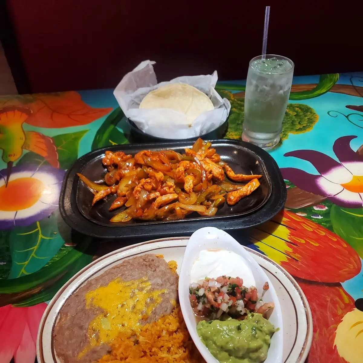 Chicken and Steak Fajitas