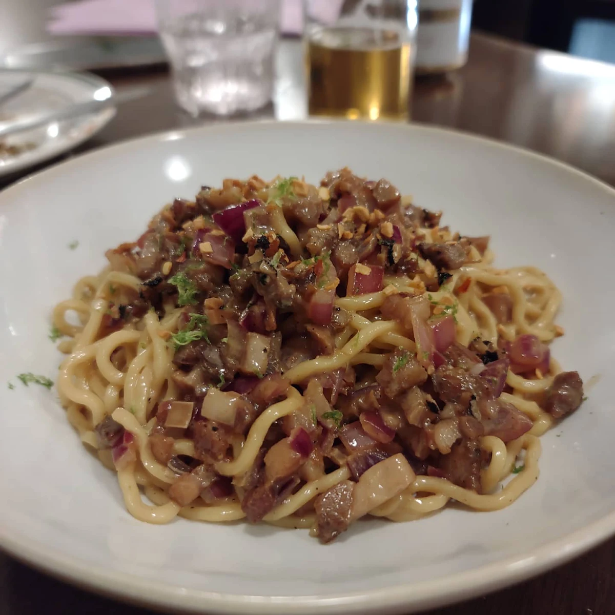 Lo Mein Carbonara