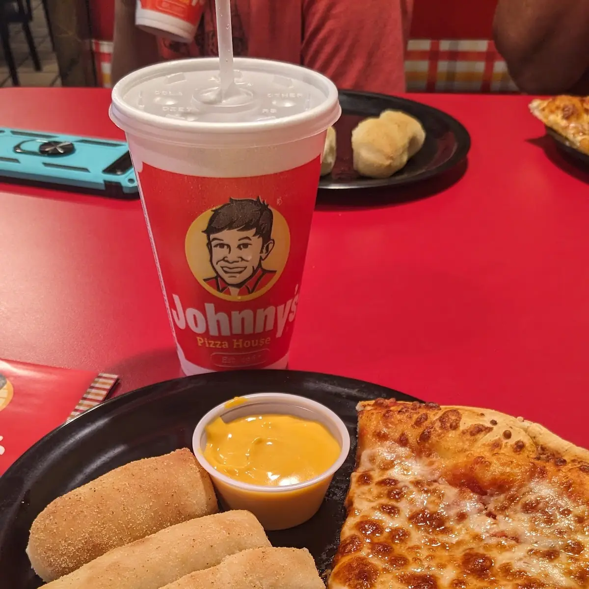 Cheese Pizza and Breadsticks