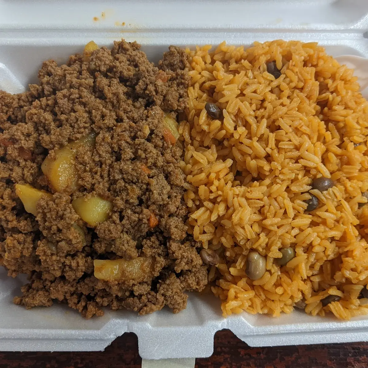 Yellow Rice with Ground Beef