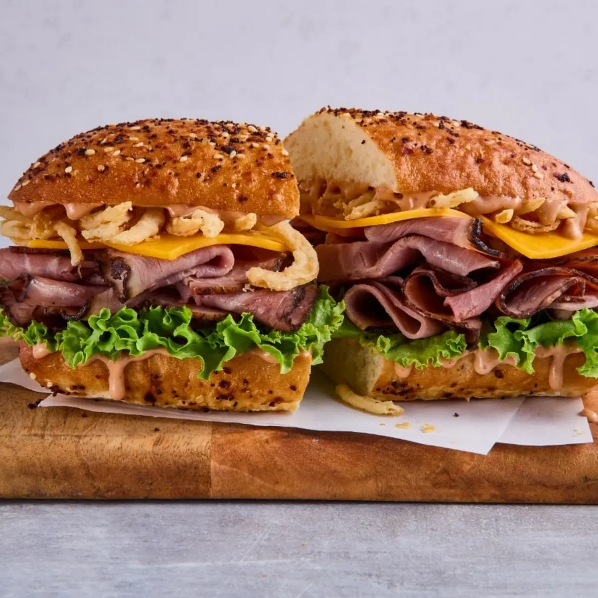 Carved Ham & Swiss