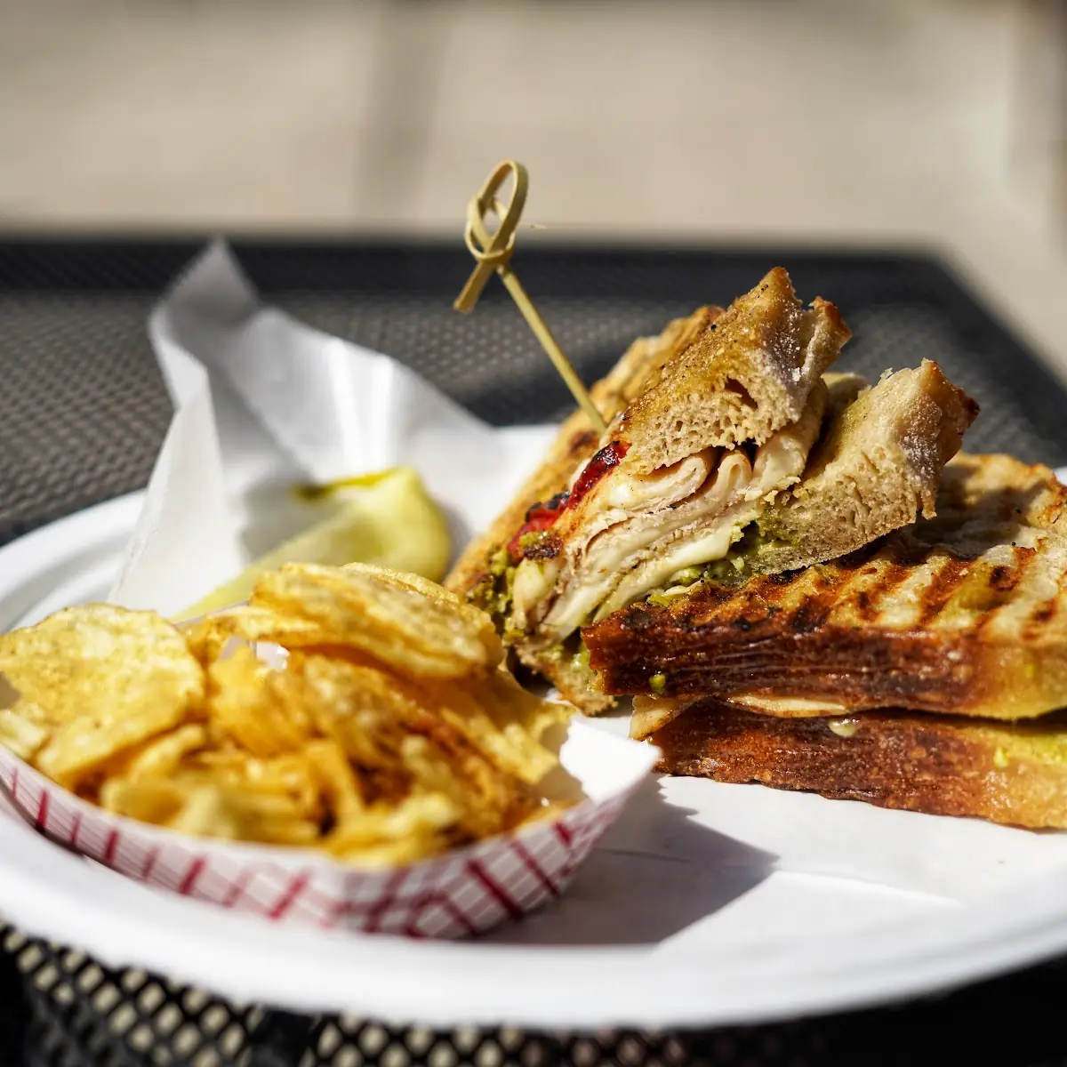 Turkey Pesto Panini