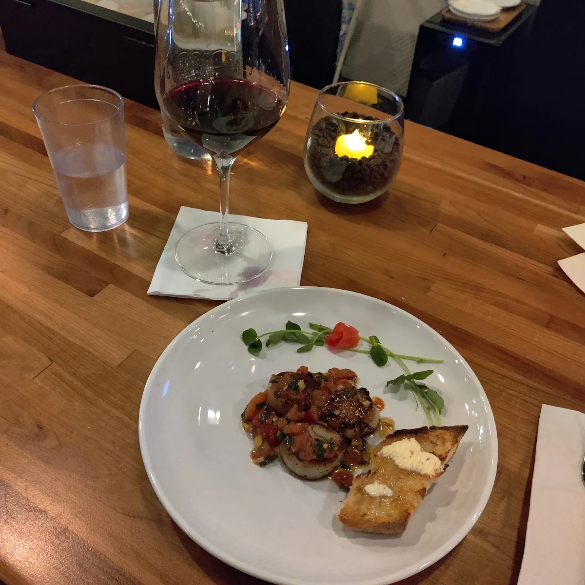Seared Scallops
