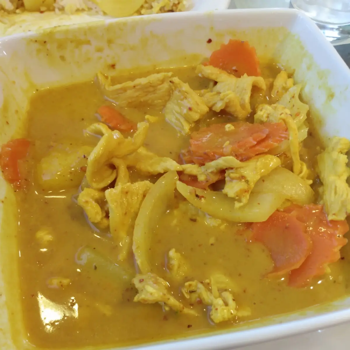 Yellow Curry with Chicken