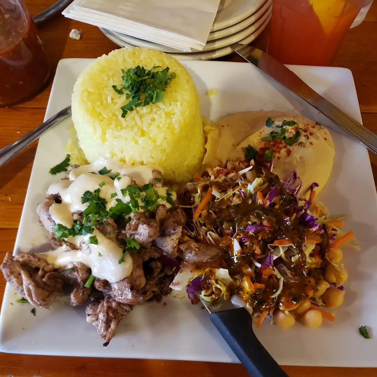 Chicken Shawarma Plate