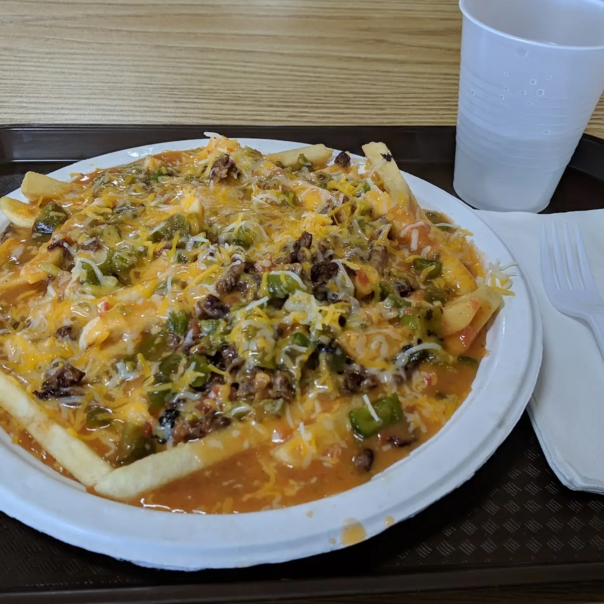 Chili Cheese Fries with Steak