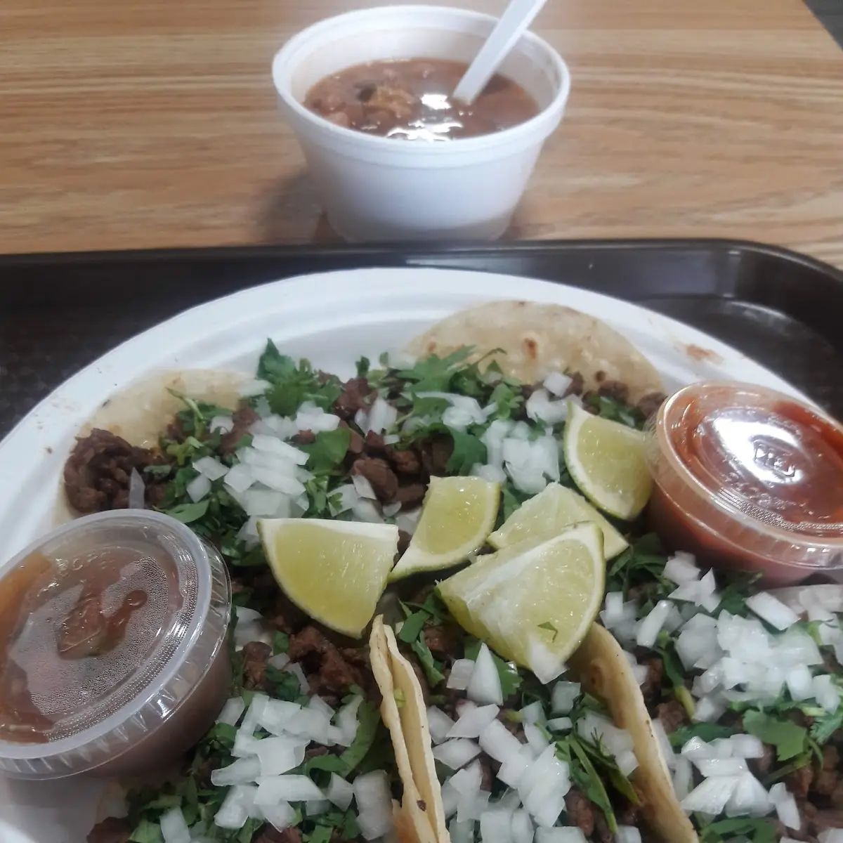 Five Carne Asada Tacos