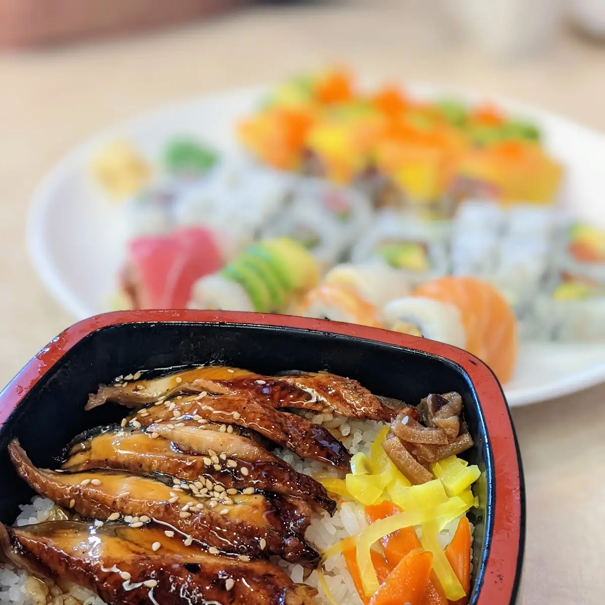Unagi Don Dinner