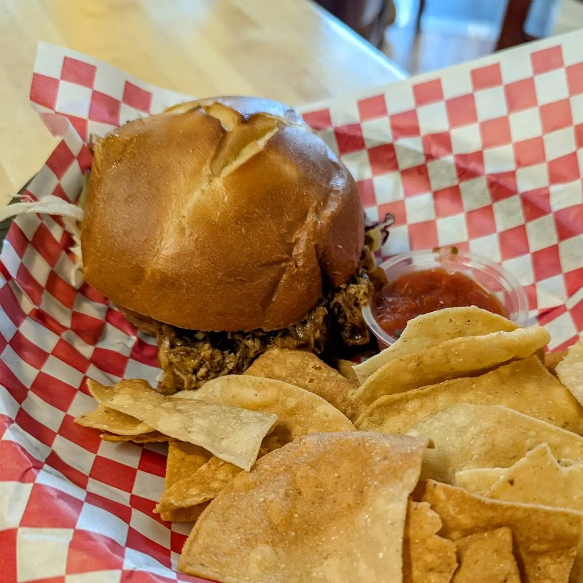 BBQ Pulled Pork Sandwich
