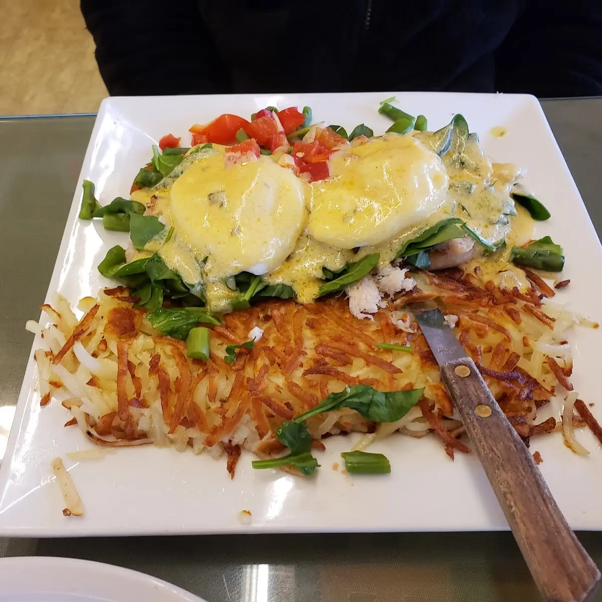 Crab Benedict