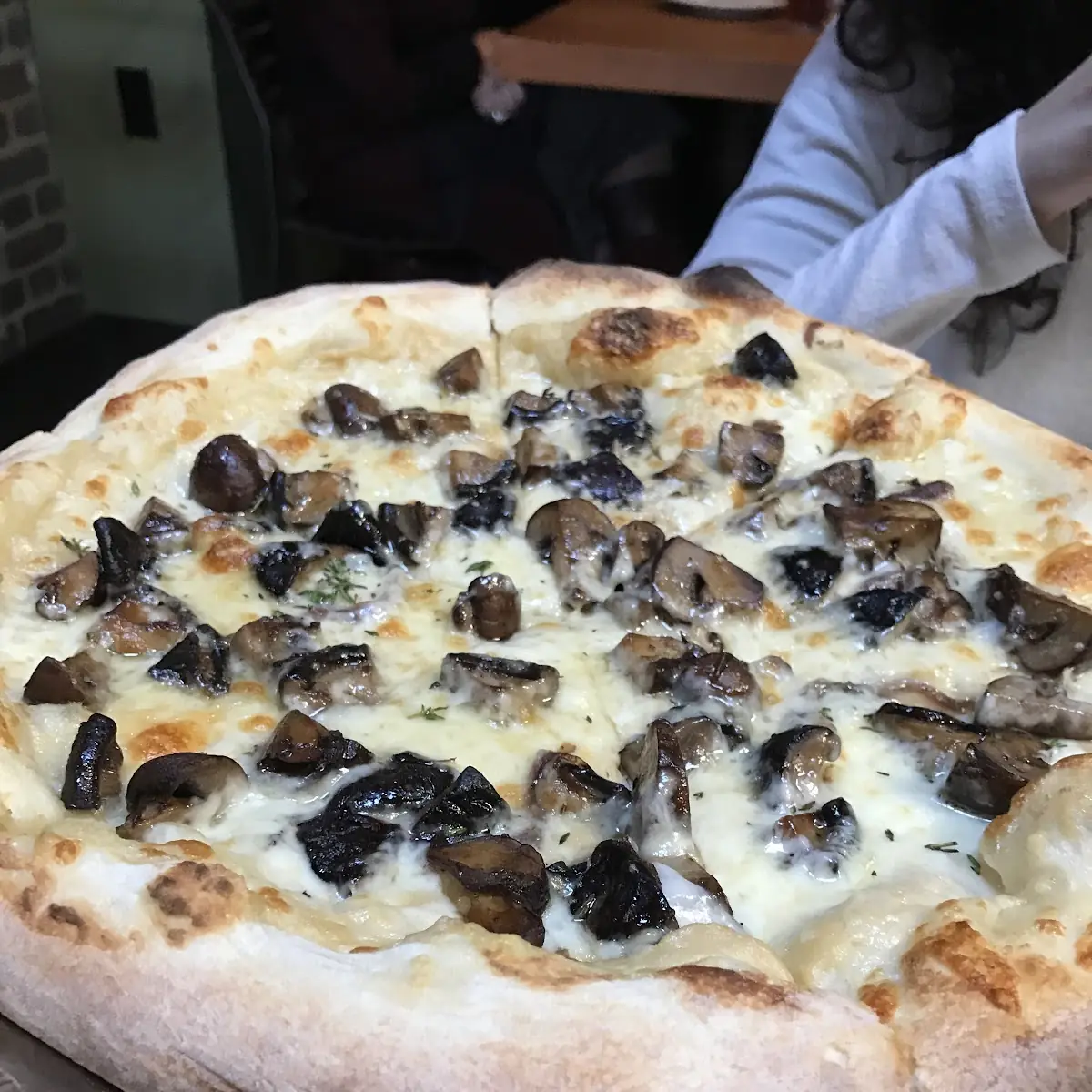Mushroom Pizza