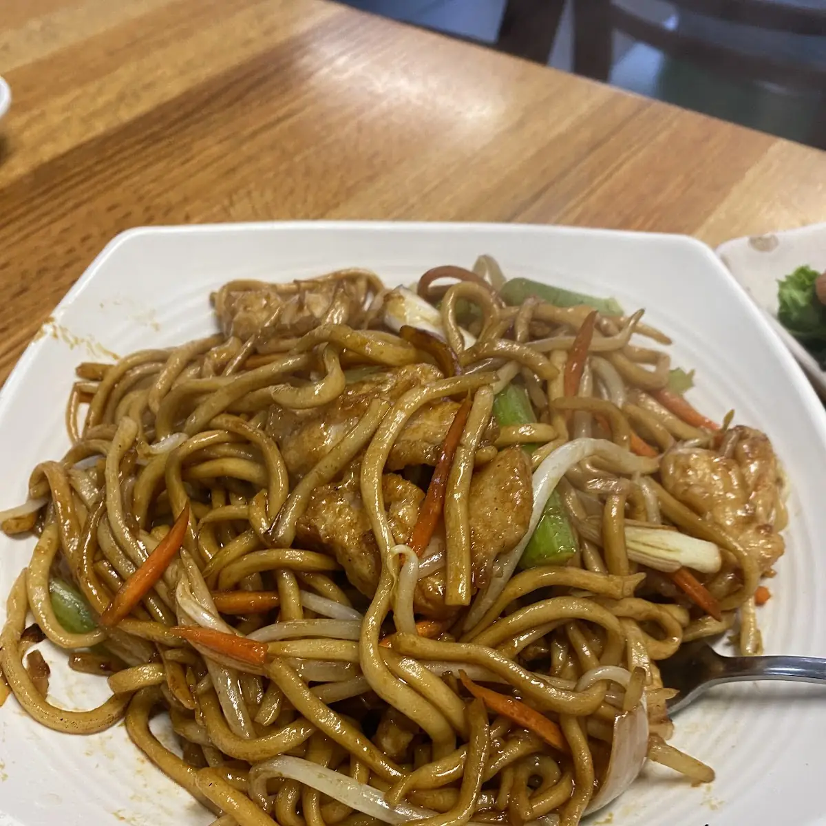 Chicken Chow Mein Noodles