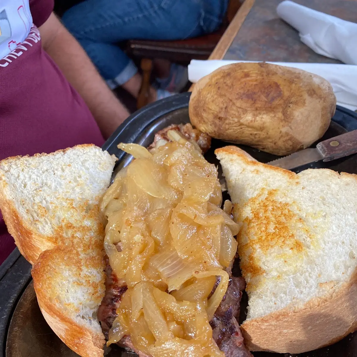 Scottville's Famous Ox Roast Sandwich