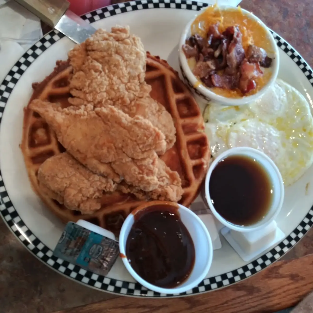 Chicken and Waffles