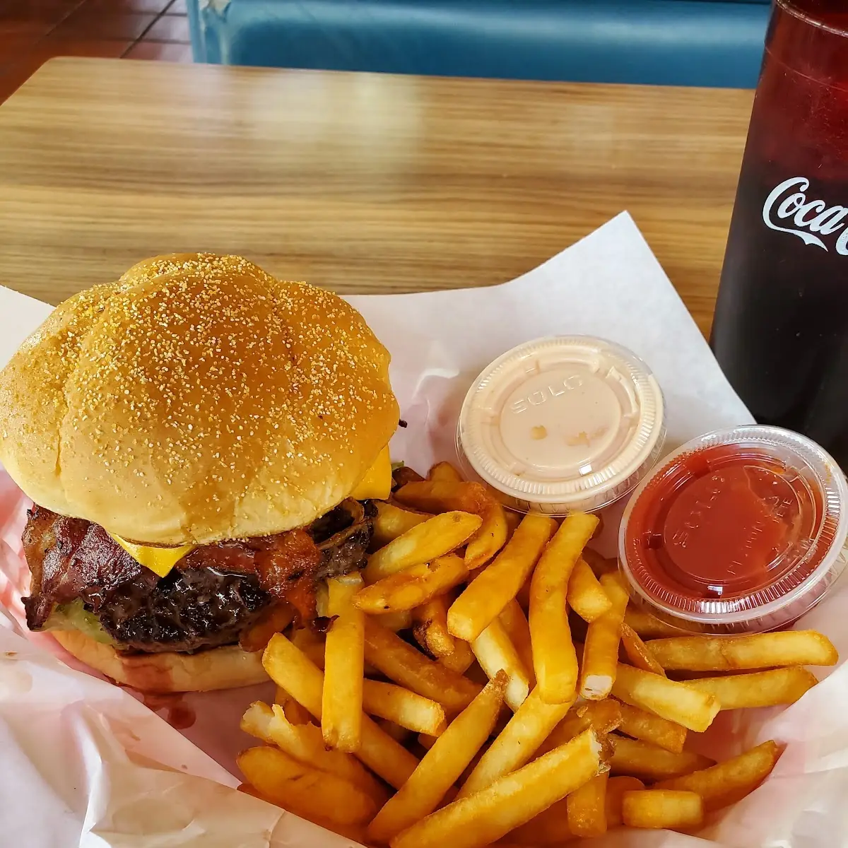 Western Burger & Small Fries