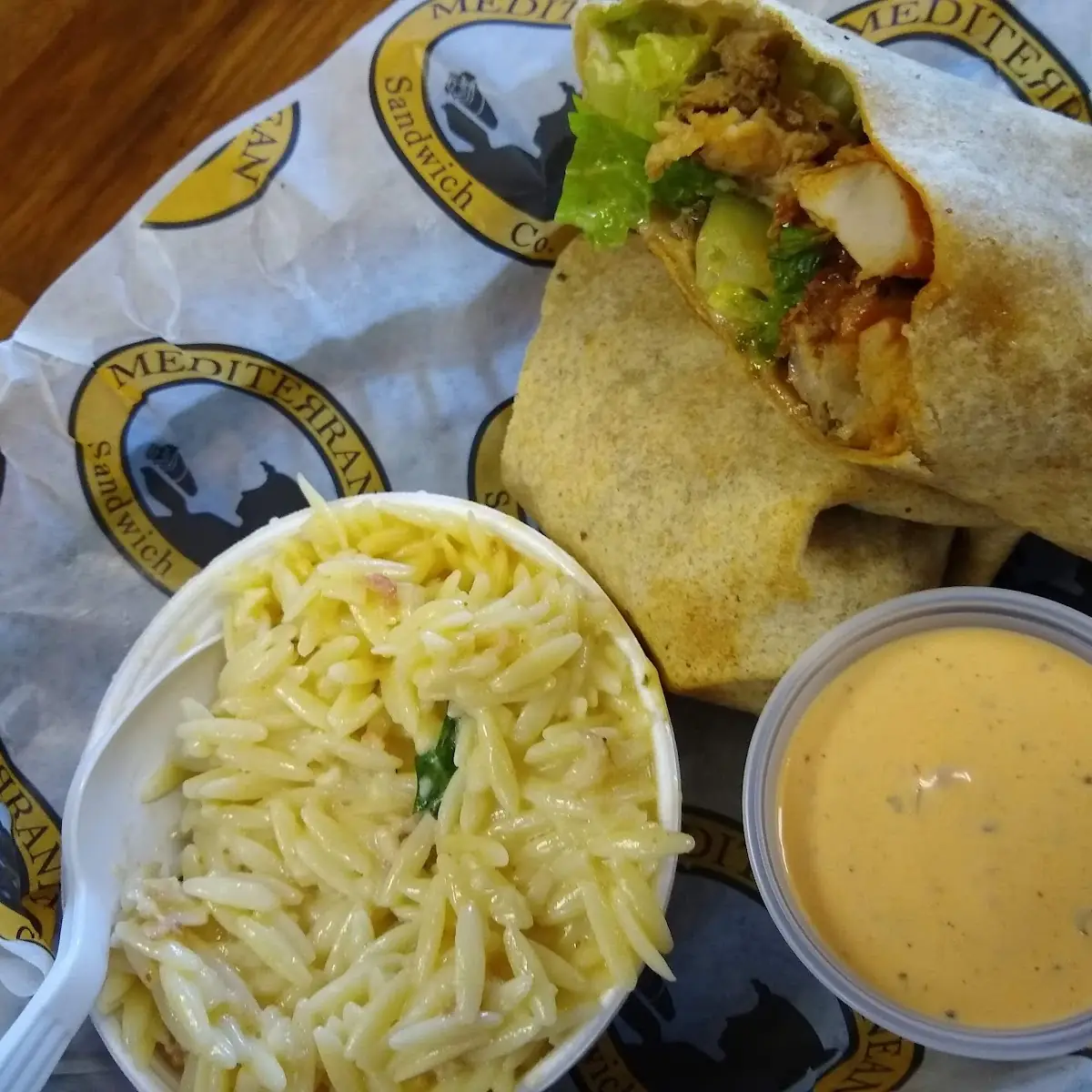 The Moroccan Chicken Wrap