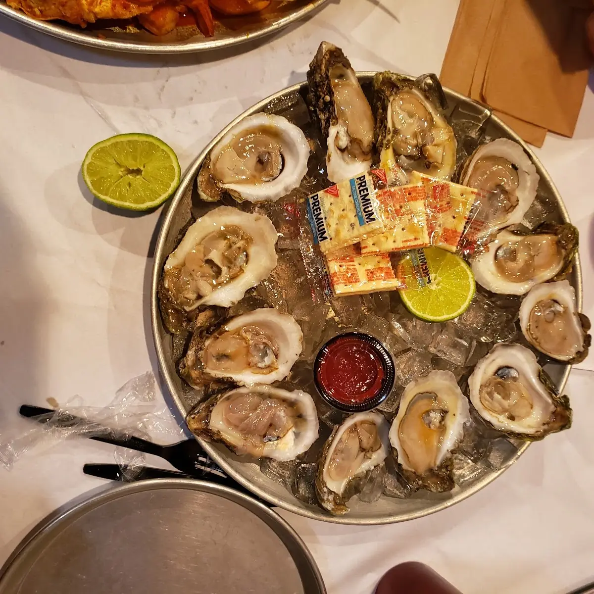 Oysters Half Shell