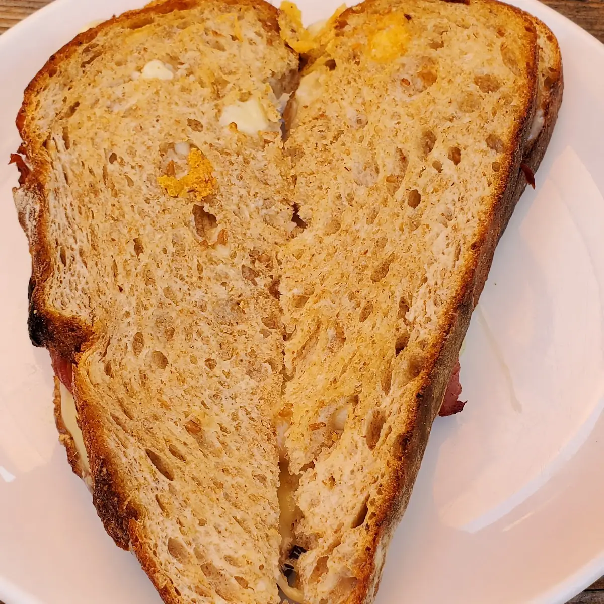 Grilled Cheese with Ham