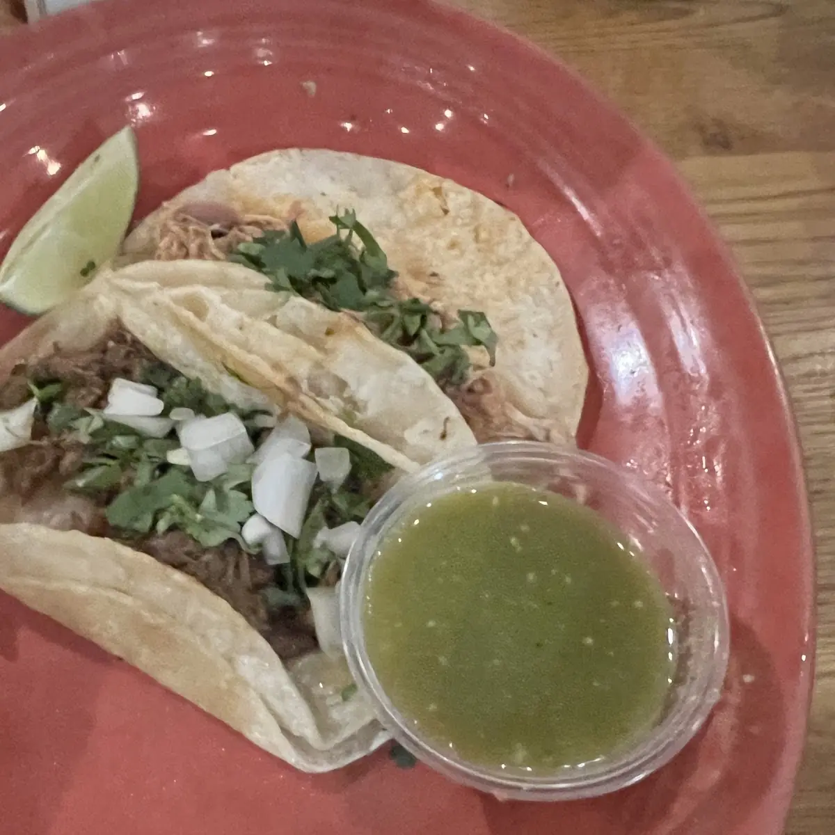 Beef Tacos with Salsa Verde
