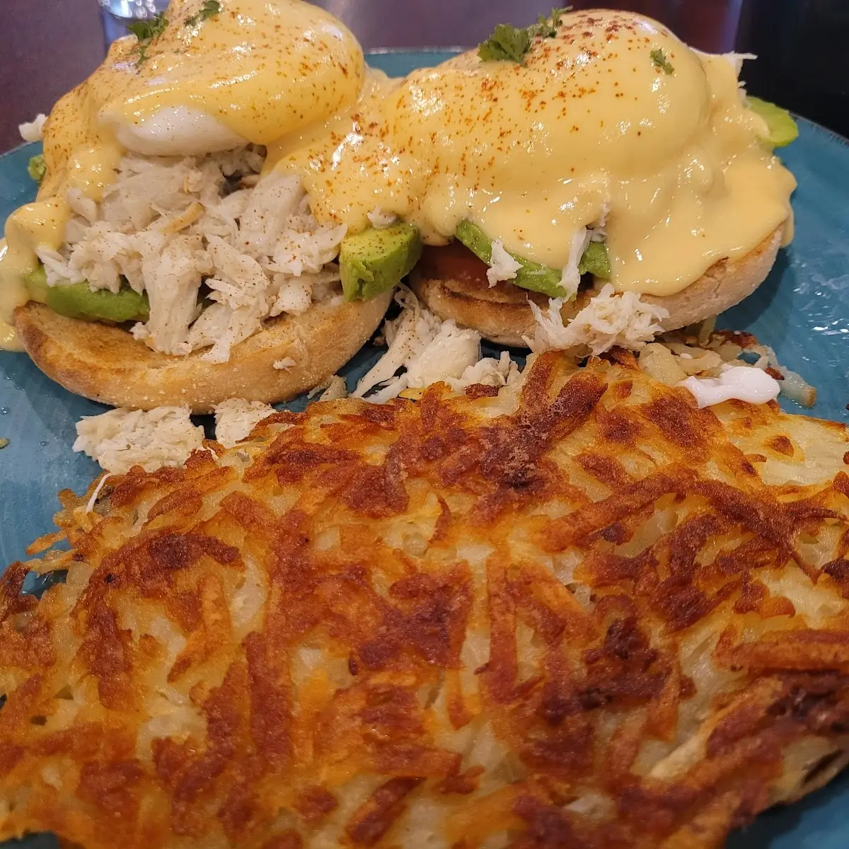 Crab Benedict