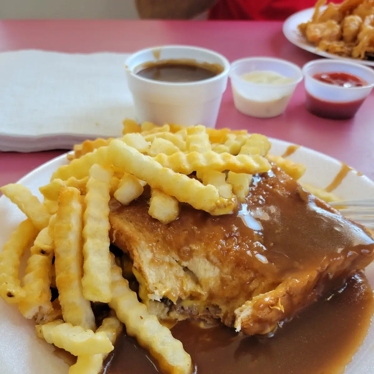 Open Faced Roast Beef
