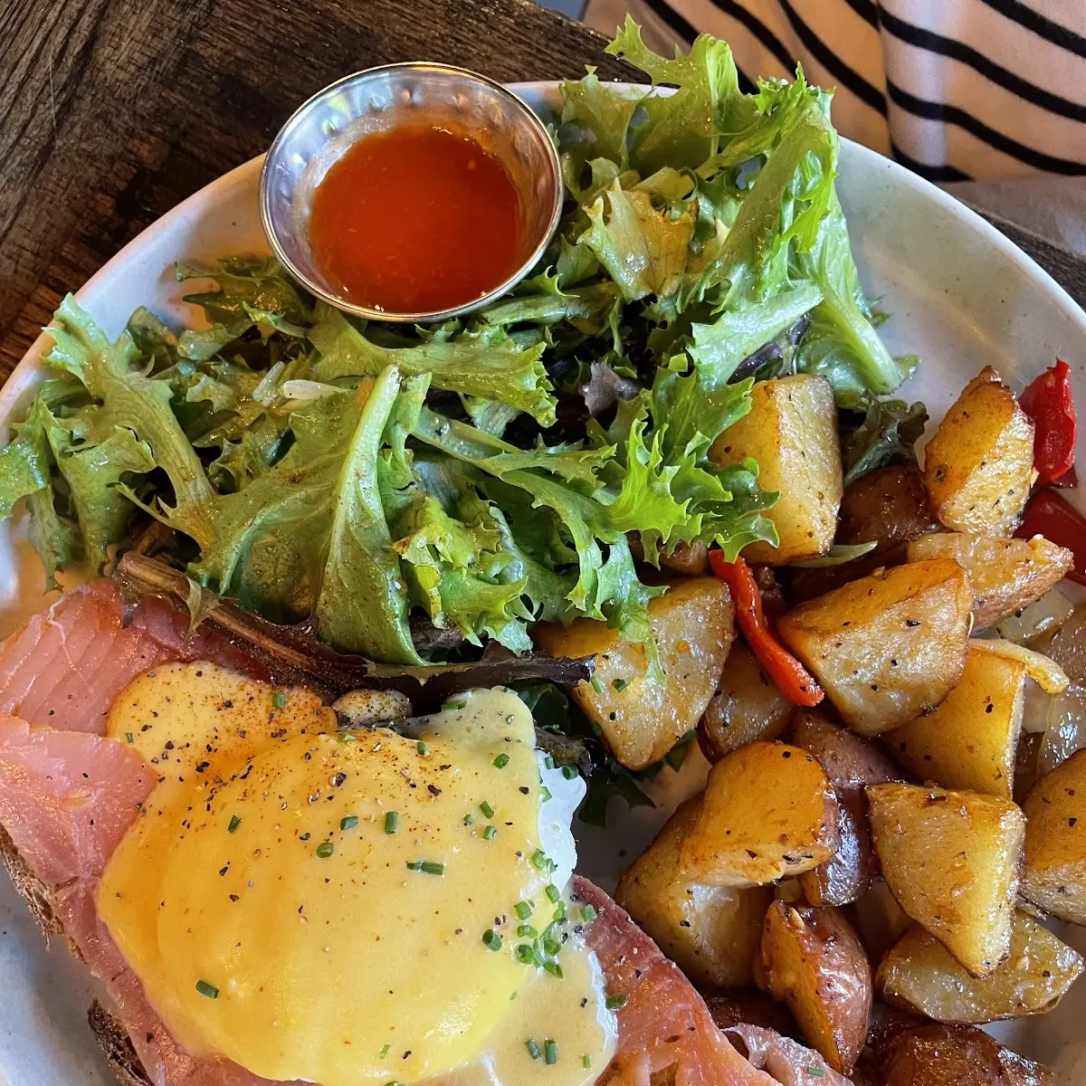 Eggs Benedict with Smoked Salmon
