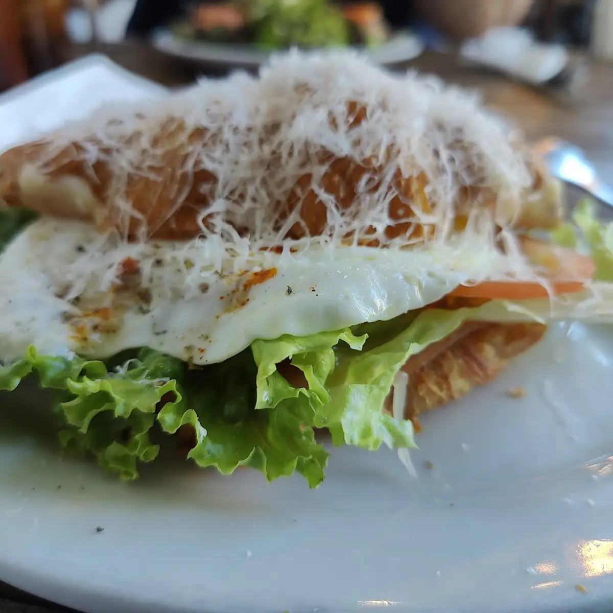 Morning Breakfast Croissant
